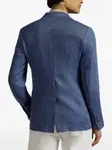 Однобортный пиджак Polo Ralph Lauren, синий - фото 4
