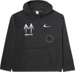 Худи Nike x Off-White Hoodie 'Black', черный - фото