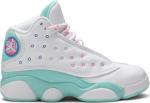 Кроссовки Air Jordan 13 Retro PS Aurora Green, белый - фото
