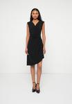 Платье KARL LAGERFELD DRAPED DRESS, Black - фото