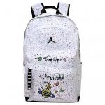 Jordan Полиэстеровый рюкзак унисекс белый - фото