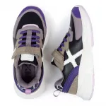 Кроссовки Munich Mini Track Velcro 111, черный - фото 4