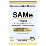 SAMe California Gold Nutrition 400 мг, 60 капсул - фото 2