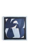 Шарф OPUS ONE SIZE SOFT TOUCH ARTISTIC PRINT SQUARE, Water Blue/Light Blue - фото 3