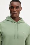 Хлопковая толстовка Lacoste, зеленый - фото 4