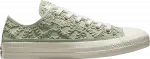 Кроссовки Converse Wmns Chuck Taylor All Star Low Daisy Cord, зеленый - фото