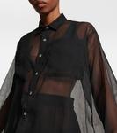 Майка нейлоновая рубашка JADE SWIM, черный - фото 4