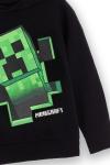 Толстовка Майнкрафт для мальчиков Vanilla Underground, черный - фото 4