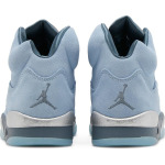 Кроссовки Wmns Air Jordan 5 Retro Blue Bird, синий - фото 6