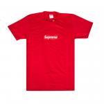 Футболка Supreme 20th Anniversary Box Logo, красный - фото