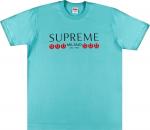 Футболка Supreme Milano Tee 'Light Teal', бирюзовый - фото
