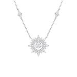 DESIGN CIRCLES Серебряное колье S925 для женщин - фото 2