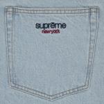 Шорты Supreme Baggy Denim, светло-голубой - фото 3