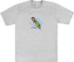 Футболка Supreme Jet Tee 'Heather Grey', серый - фото 2