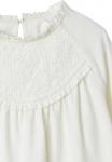Топ Vertbaudet Long sleeved top, Wollweiß/White - фото 3