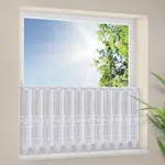 Герстерская панельная штора «ПАУЛИНА», (1 шт.) Gerster, белый - фото