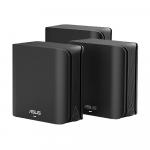 Wi-Fi роутер Asus ZenWifi BE3600 three pack, черный - фото