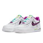 Кроссовки Nike Air Force 1 LV8, белый/фиолетовый/черный - фото 3