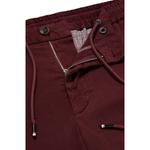 Брюки Hugo Boss Slim-fit, бордовый - фото 3