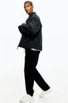 Брюки-джоггеры H&M Regular Fit Tailored, черный - фото 8