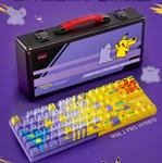 Игровая клавиатура Cherry Xtrfy MX8.2 PRO HYBRID Pokemon Edition, английская раскладка, желтый/фиолетовый - фото 3