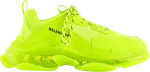 Кроссовки Balenciaga Triple S Sneaker Fluo Yellow, желтый - фото