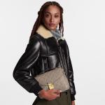 Сумка Louis Vuitton Pochette Metis, серо-бежевый - фото