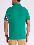 Футболка-поло U.S. Polo Assn Signature Tricot Tape Pique, зеленый - фото 5