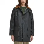 Куртка Gamefair Waxed BARBOUR, шалфейно-зелёная - фото 3