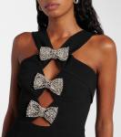 Мини-платье Eliana с декором Rebecca Vallance, черный - фото 4