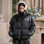 Пуховик Unisex HARSH AND CRUEL, черный - фото 4