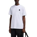 Футболка с аппликацией логотипа Moncler, белый - фото 5