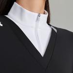 Рубашка-поло Knitted Fabric Top Women's LPGA Collection Unisex DESCENTE, Bk - фото 9