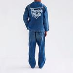 Джинсовая серия футболка унисекс синяя HUMAN MADE - фото 5