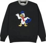 Толстовка Palace Chilly Duck Out Drop Shoulder Crew 'Black', черный - фото