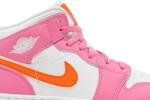 Кроссовки Air Jordan 1 Mid GS Pinksicle Orange, розовый - фото 2