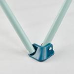 Стул складной Quechua Basic для кемпинга, серый / синий - фото 9