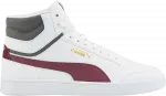 Кроссовки Puma Shuffle Mid White Grape Wine, белый - фото