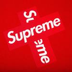 Футболка Supreme Cross Box, красный - фото 3