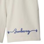 Хлопковые шорты Burberry, белый - фото 6