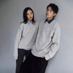 Свитер Unisex Lee, серый - фото 3