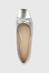 Балетки Answear Lab, серебро - фото 4