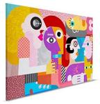 Картина на холсте A.S. Création Couples 1, красочный - фото 4