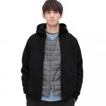 Толстовка на молнии Uniqlo Heattech, 09 черный - фото 2