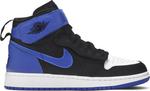 Кроссовки Air Jordan 1 High FlyEase GS Hyper Royal, черный - фото