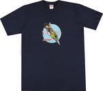 Футболка Supreme Jet Tee 'Navy', синий - фото 2