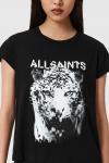 Футболка AllSaints Static Graphic Anna, черный - фото 6