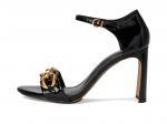 Туфли Vince Camuto Aurelia Chain Link High Heel Sandals, черный - фото 4