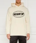Толстовка regular fit Ea7, бежевый - фото
