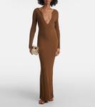 Платье макси из хлопковой смеси Beru Aya Muse, Moss - фото 2